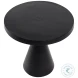 Elisan Antique Black Side Table