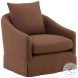 Laur Siena Coffee Swivel Chair