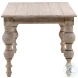 Mera Antique Weathered Wood And Water Sealer 84" Dining Table