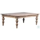 Mera Antique Natural And Water Sealed 54" Coffee Table