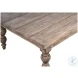 Mera Antique Natural And Water Sealed 54" Coffee Table