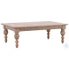 Mera Antique Natural And Water Sealed 54" Coffee Table