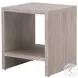 Dovetail Natural Gray End Table