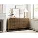 Hidden Treasures Adele Medium Stain 6 Drawer Dresser
