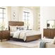 Schafer Warm Brunette King Panel Bed