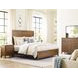 Schafer Warm Brunette King Panel Bed