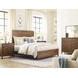 Schafer Warm Brunette California King Panel Bed