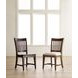 Kafe Latte Rake Back Performance Fabric Dining Chair