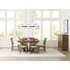 Kafe Latte 60" Rectangular Trestle Dining Table