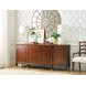 Andover Medium Stain 4 Door Breakfront Buffet