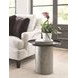 Ala Carte Earthtone Round Short Accent Chairside Table