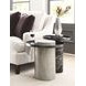 Ala Carte Earthtone Round Short Accent Chairside Table