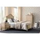 Woodlawn Oatmeal King Panel Bed