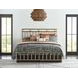 Aspire Champagne Metal Bedroom Set