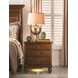 Harrison Heritage Maple 3 Drawer Nighstand with LED Light