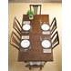 Nicholas Bridgetown Black and Heritage Maple Rectangular Extendable Dining Room Set