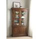 Connell Heritage Maple 4 Door China Cabinet with LED Light