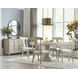 Civette Creme 60" Round Dining Table