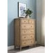 Chastain Caramel 6 Drawer Chest