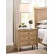 Chastain Caramel 3 Drawer Nightstand with USB Charging