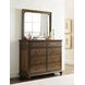 Commonwealth Witham Medium Stain 8 Drawer Dresser