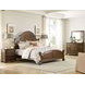Allenby Rich Hazelnut King Panel Bed
