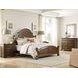 Allenby Rich Hazelnut Panel Bedroom Set