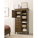 Ansley Hillgrove Medium Stain 2 Door Accent Cabinet