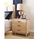 Essence Ash 3 Drawer Nightstand with LED Light