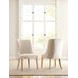 Mcguire Ash Upholstered Host Chair