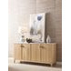 Monroe Ash White Marble Top Credenza