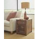 Foster Medium Stain 1 Drawer Rectangular Chairside Chest Table