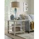 Grand Bay Wayland White Square End Table