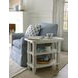 Grand Bay Wayland White Rectangular Chairside Table