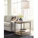 Huron Light Stain Square End Table
