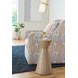Indiya Light Stain Round Accent Table