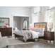Spectrum Amaretto Upholstered Panel Bedroom Set