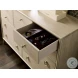 Whitmore Pacifica Alabaster And Brassy Champagne Dresser
