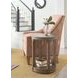 Marsham-Hamilton Medium Stain Round Chairside Table