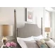 Patterson Gray King Poster Bed