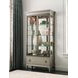Concord Gray 2 Glass Door Display Cabinet with LED