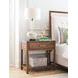 Monogram Walnut Highland Medium Stain 1 Drawer Nightstand