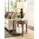 Nicolette Hamilton Auburn Oval End Table