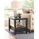 Oliver Hamilton Ebony Rectangular End Table with 1 Drawer
