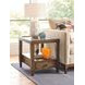 Oliver Hamilton Sepia Rectangular End Table with 1 Drawer