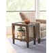Oliver Hamilton Sepia Rectangular Chairside Table