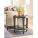 Oliver Hamilton Ebony Round End Table