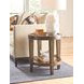 Oliver Hamilton Sepia Round End Table