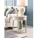 Serra Hamilton Classic White Round End Table