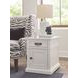 Structures White 1 Drawer Chairside Chest